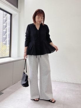 「Omekashi（オメカシ）のアイテム」を使った、yukaさん（レディース・159cm）の春コーディネート