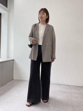 「Omekashi（オメカシ）のアイテム」を使った、yukaさん（レディース・159cm）の春コーディネート