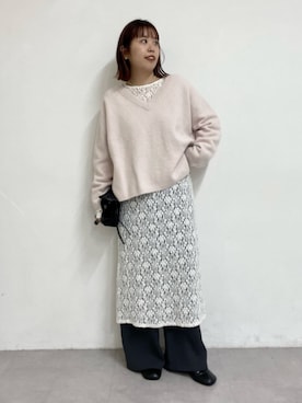 yuka083さん（レディース・159cm）の秋コーディネート