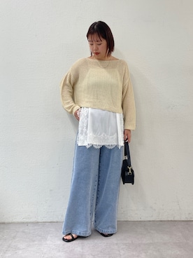 yukaさん（レディース・159cm）の冬コーディネート