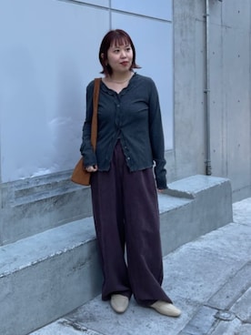 「Omekashi（オメカシ）のアイテム」を使った、yukaさん（レディース・159cm）の春コーディネート