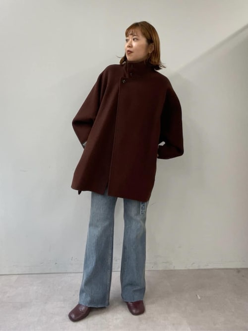ダブルフェイスドルマンコート（その他アウター）｜Omekashi（オメカシ