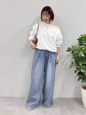 「アイテム（チョーカー）」を使った、yuka083さん（レディース・159cm・20代）の冬コーディネート