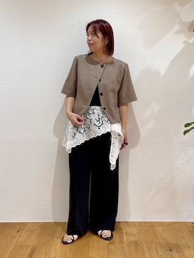 yukaさん(レディース・159cm)の夏コーディネート