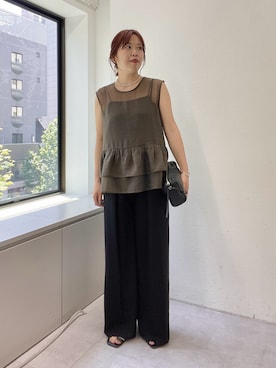 yukaさん(レディース・159cm)の夏コーディネート