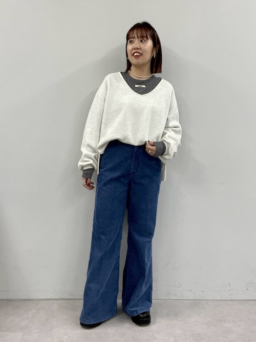 Omekashi（オメカシ） パンツ コーデュロイパンツ レディース