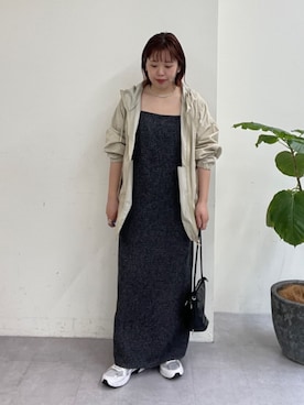 「Omekashi（オメカシ）のアイテム」を使った、yukaさん（レディース・159cm）の春コーディネート