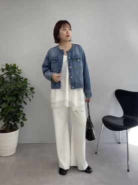 yukaさん（レディース・159cm）の春コーディネート