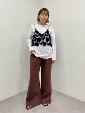 yukaさん（レディース・159cm）の春コーディネート