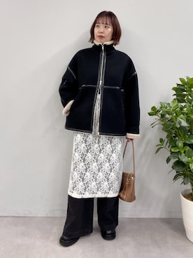 「冬コーデ」｜yuka083さん（レディース・159cm）の冬コーディネート