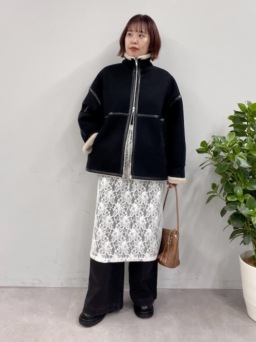 NUDEDシアーリブフライスプルオーバー