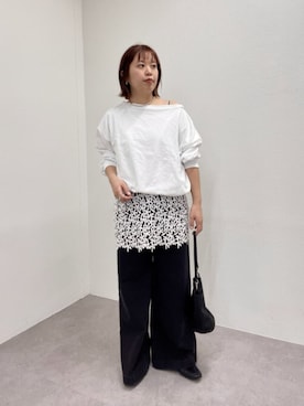 「Omekashi（オメカシ）のアイテム」を使った、yukaさん（レディース・159cm）の春コーディネート