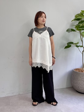 yukaさん(レディース・159cm)の夏コーディネート