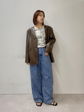 yukaさん(レディース・159cm)の夏コーディネート