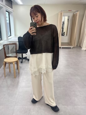 yukaさん(レディース・159cm)の春コーディネート