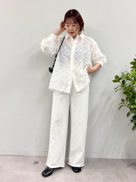 「アイテム（トートバッグ）」を使った、yuka083さん（レディース・159cm・20代）の冬コーディネート