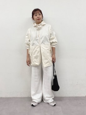 「Omekashi（オメカシ）のアイテム」を使った、yukaさん（レディース・159cm）の春コーディネート