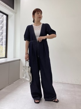 「Omekashi（オメカシ）のアイテム」を使った、yukaさん（レディース・159cm）の春コーディネート