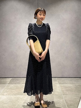 「SHIPS（シップス）のアイテム」を使った、山口さん（レディース・160cm）の夏コーディネート