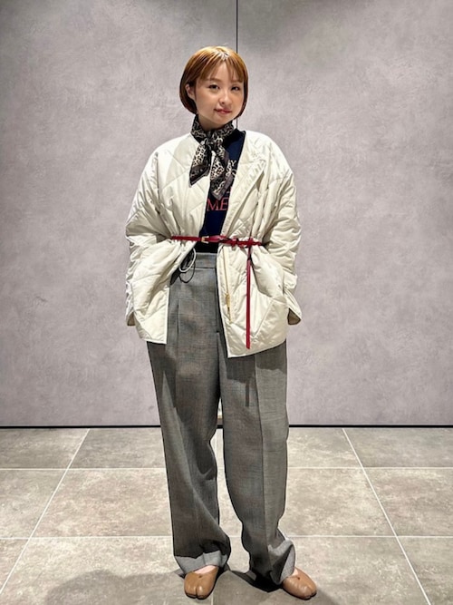 レオパードシルクスカーフ 65×65（ストール/ショール）｜SHIPS