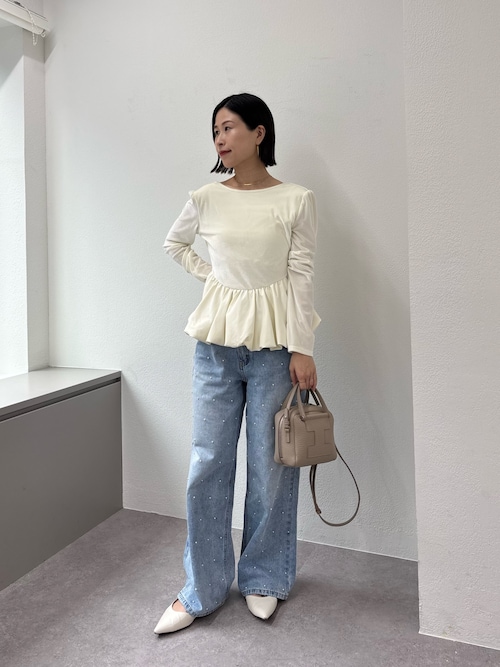 イアクッチ　クーポラ　ブルー IACUCCI（イアクッチ）の「クーポラ ALCE（トートバッグ）」 - WEAR