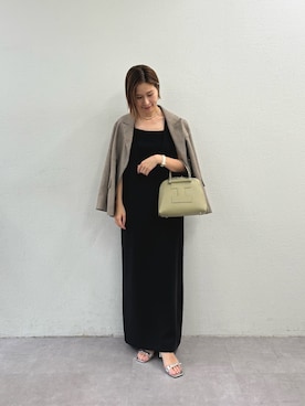 「IACUCCI（イアクッチ）のアイテム」を使った、かりんさん（骨格ウェーブ・レディース・153cm）の夏コーディネート