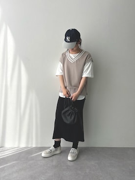 「本日のコーデ」｜so__raさん（レディース・160cm）の春コーディネート