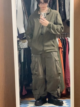 「GRANCY（グランシー）のアイテム」を使った、es_19さん（メンズ・163cm）の冬コーディネート