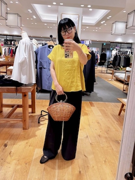 RIE/yoshidaさん（レディース・164cm）の夏コーディネート