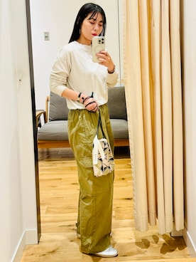 RIE/yoshidaさん（レディース・164cm）の春コーディネート