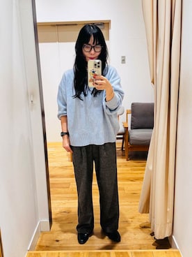 「FORK&SPOON（フォークアンドスプーン）のアイテム」を使った、RIE/yoshidaさん（レディース・164cm）の冬コーディネート