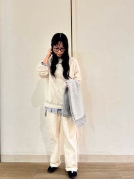 「イチ推しデニムコーデ」｜RIE/yoshidaさん（レディース・164cm）の秋コーディネート