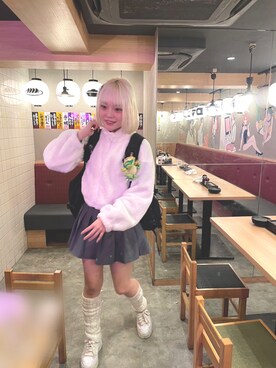 「ANDGEEBEE（アンジービー）のアイテム」を使った、かのうゆめ莉さん（レディース・162cm）の春コーディネート