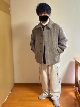 まつさん（メンズ・166cm）の冬コーディネート