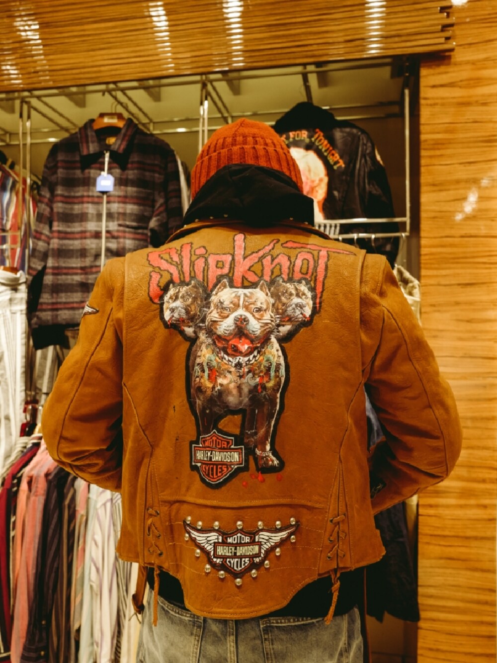 Harley Davidson ライダースジャケット ダークブラウン 60s 70s Harley-Davidson シングルライダース ジャケット レザー