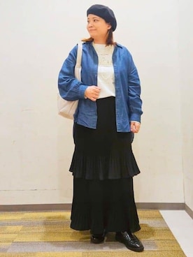 ゆちちさん(レディース・156cm)の春コーディネート