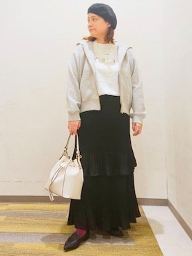 ゆちちさん(レディース・156cm)の春コーディネート