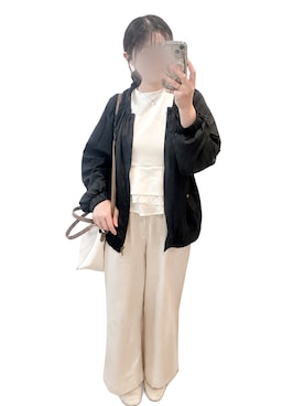 「しまむら（シマムラ）のアイテム」を使った、cocoさん（レディース・159cm）の秋コーディネート