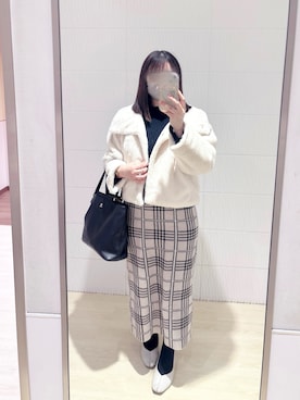 cacoさん（レディース・159cm）の冬コーディネート