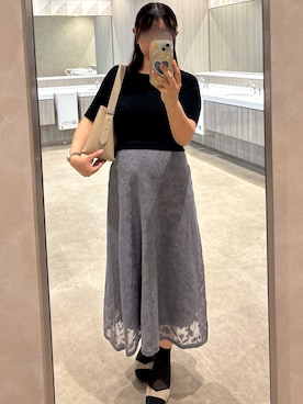 「SHOO・LA・RUE（シューラルー）のアイテム」を使った、cacoさん（レディース・159cm）の春コーディネート