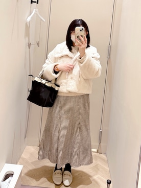 cacoさん（レディース・159cm）の冬コーディネート