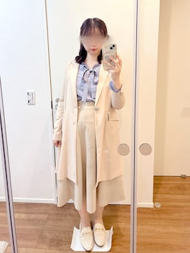 「JILL STUART（ジルスチュアート）のアイテム」を使った、cacoさん（レディース・159cm）の春コーディネート