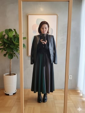 「甘辛mix」｜anemone0911さん（レディース・155cm）の秋コーディネート