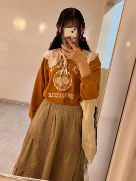 「Samansa Mos2（サマンサ モスモス）のアイテム」を使った、--yuzu--さん（骨格ウェーブ・レディース・167cm）の春コーディネート
