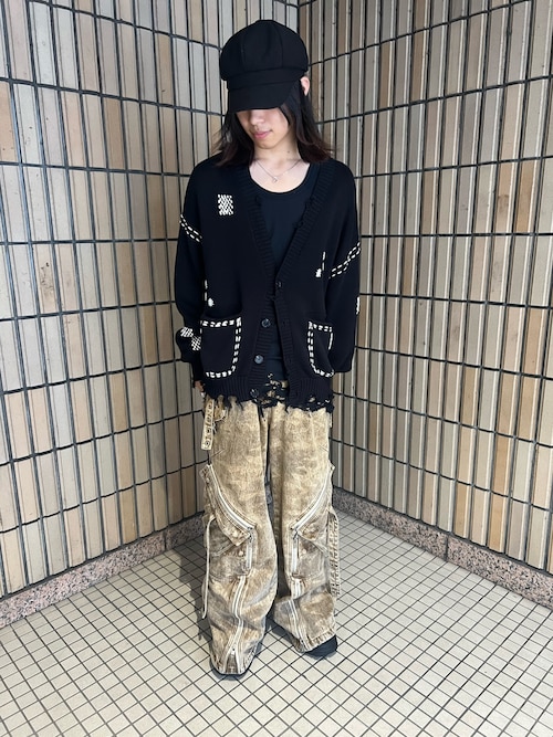 Danke Schon ダンケシェーン ペイズリー柄 モヘアニット カーディガン DANKE SCHON（ダンケシェーン）の「DankeSchon/ダンケシェーン
