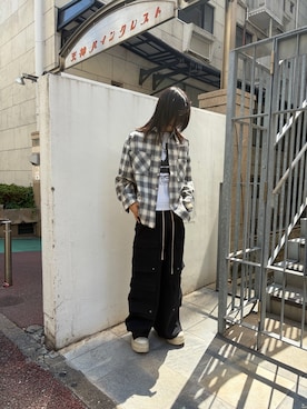 「DANKE SCHON（ダンケシェーン）のアイテム」を使った、syunさん（メンズ・170cm）の夏コーディネート