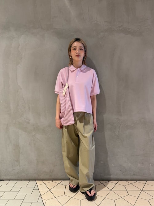 25SS今季新品　接触冷感 BEAUTY&YOUTH タック カーブパンツ タック カーブパンツ -接触冷感-（その他パンツ）｜BEAUTY&YOUTH