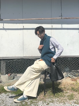 ゆせさん(メンズ・171cm)の春コーディネート