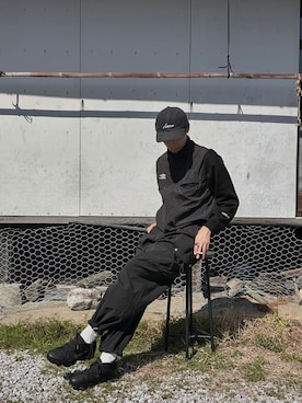 「UMBRO（アンブロ）のアイテム」を使った、ゆせさん（メンズ・171cm）の春コーディネート