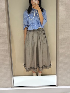 「アイテム（PC・スマホグッズ/家電）」を使った、Kanaさん（レディース・169cm）の秋コーディネート